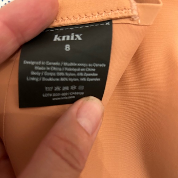 Knix Rust Seamless Bra - Picture 3 of 3